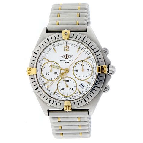 breitling chronograph white dial|breitling chronograph watch price.